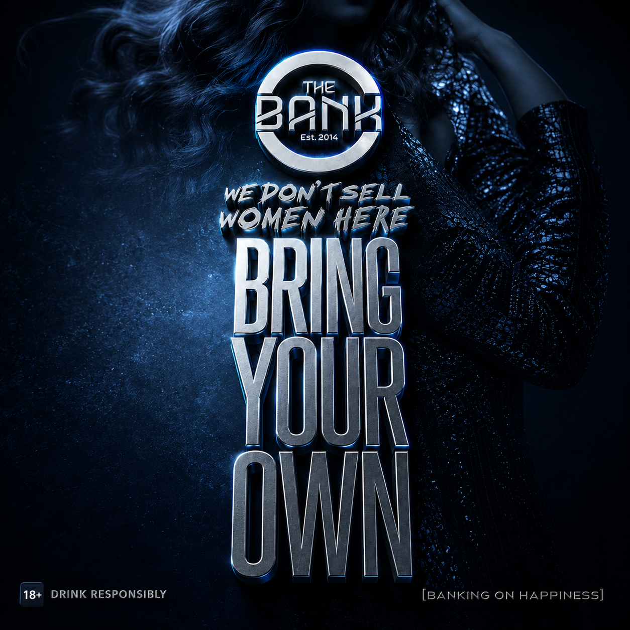 Bring your own promotional artwork from The Bank Abuja