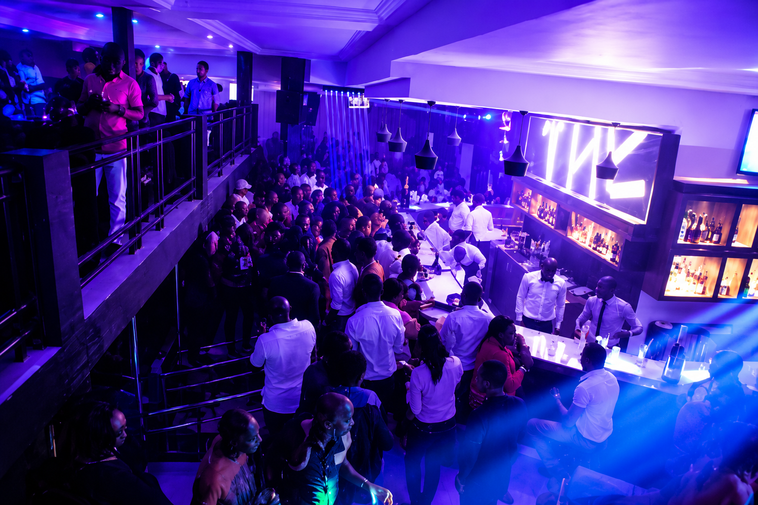 The Bank Abuja lounge atmosphere